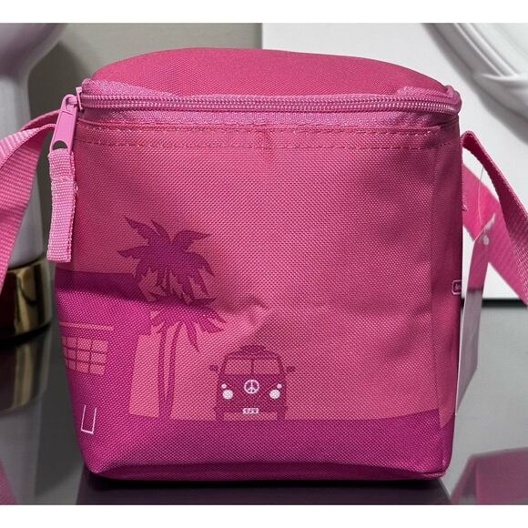 Trader Joe’s PINK Mini Insulated Cooler Tote Bag - Picture 4 of 6
